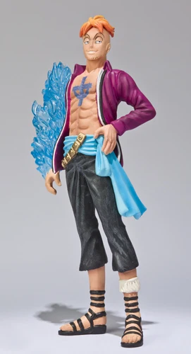 

BANDAI One Piece Action Figure Genuine Super Shaping Soul Series White Beard Group Marco Ex Cashapou Doll Out of Print Model Toy