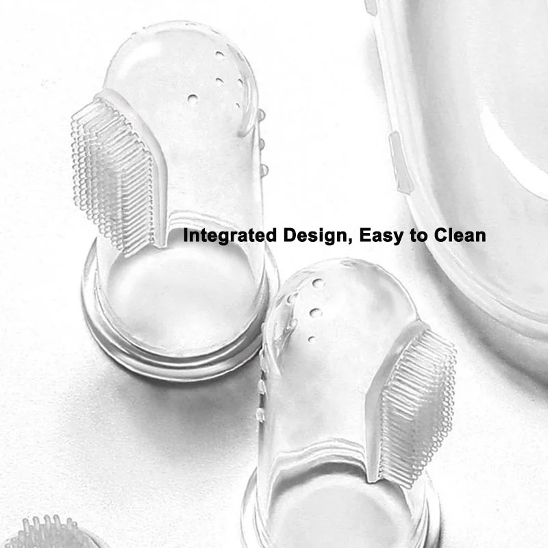 2 шт. Силиконовая зубная щетка для новорожденных уход за зубами резиновая