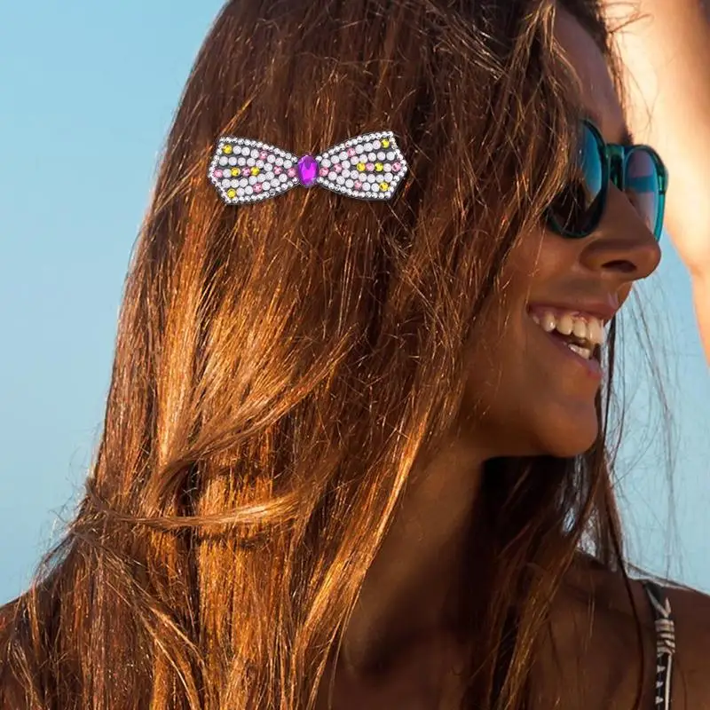 3 шт. заколка для волос с бабочкой и стразами|Алмазная мозаика вышивка| |