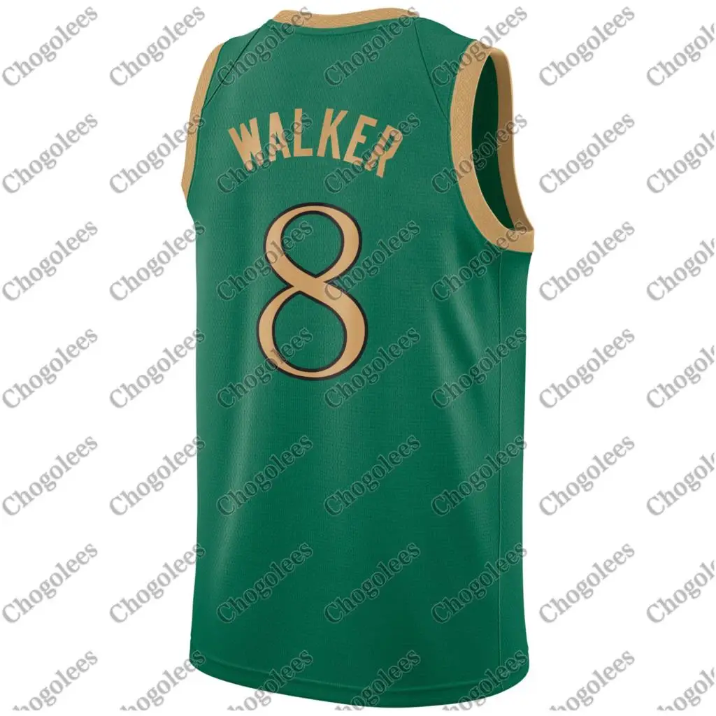 

Men Basketball Jersey Kemba Walker Boston 201920 Finished Swingman Jersey Green City Edition