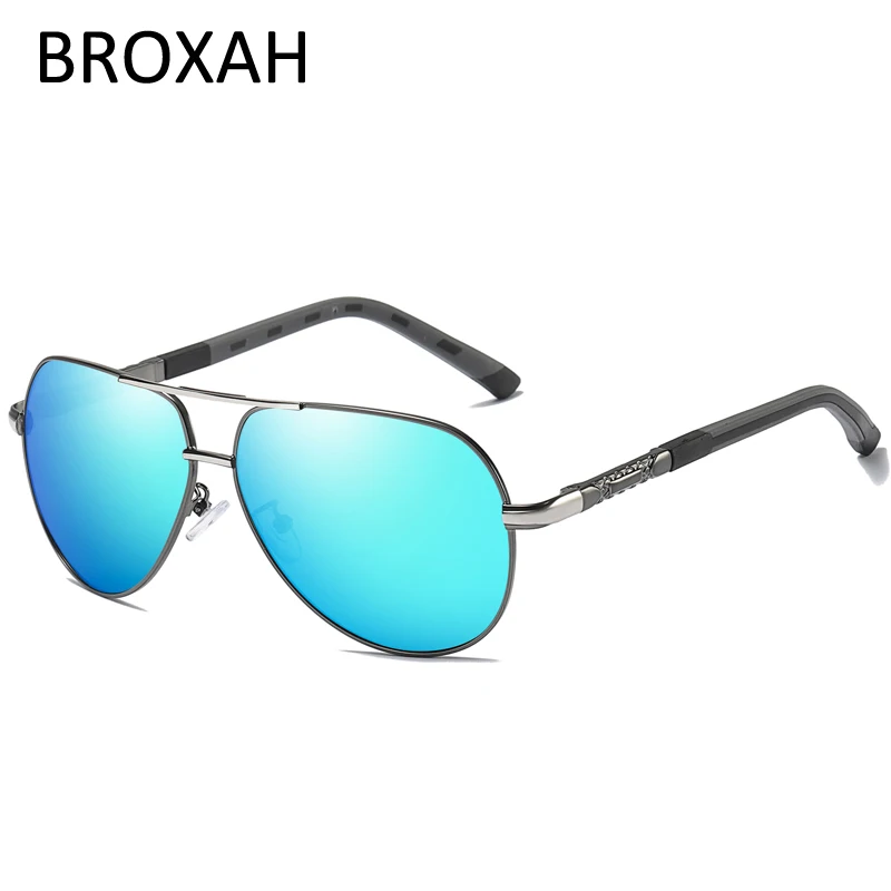 Солнцезащитные очки авиаторы для мужчин и женщин UV 400 поляризационные в стиле