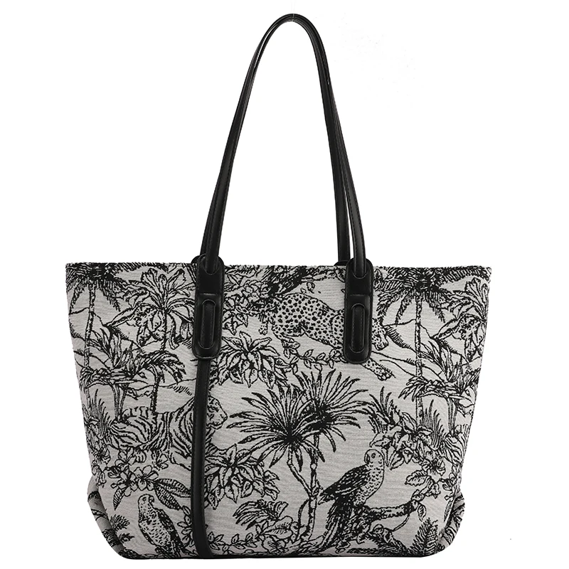 

Leopard Big High Capacity Handbags for Women 2021 Designer Luxury Fashion Shopper Shopping Bag Female Fashion Lady Tote Bag Sac