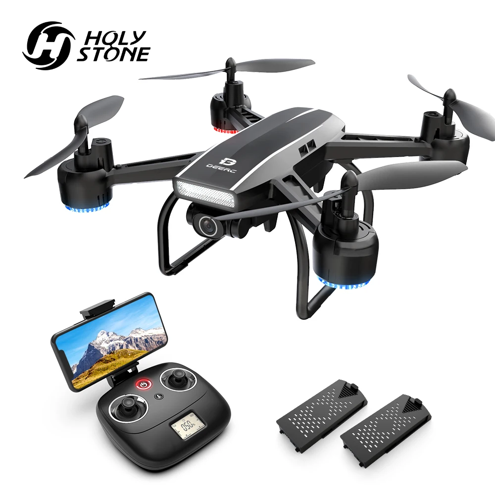 Дрон D50 для взрослых с камерой 2K UHD FPV 120 ° FOV Tap Fly Altitude Hold Gesture Control Gravity Sensor RC