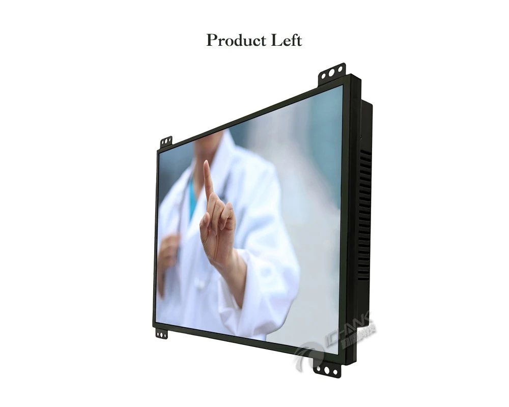 K120TC-DUV2/1" дюймов 1024x768 открытая рамка DVI сенсорный ПК-монитор/12,1" металлический корпус embed-рамка настраиваемый сенсорный ЖК-экран