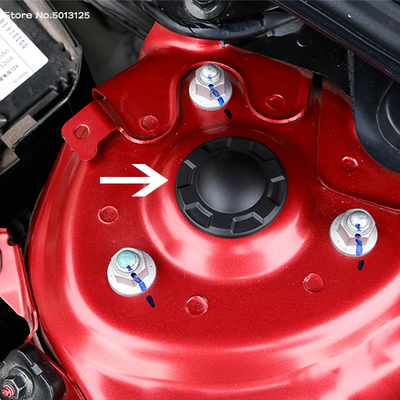 

Автомобильный амортизатор с винтовым защитным покрытием, пылезащитный чехол для украшения, 2 шт./компл., для Mazda 3 Axela, 2019, 2020, 2021