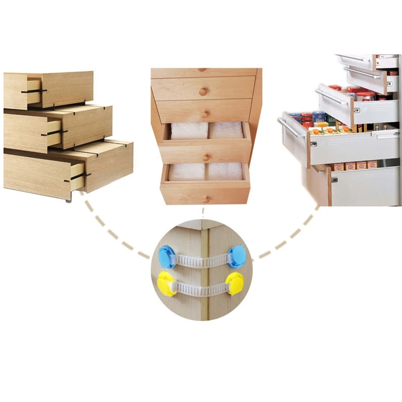 Защитные ремни для шкафов от детей 5 шт. | Мать и ребенок