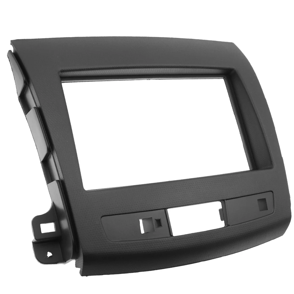 2 Din Автомобильная радиоустановка fascia подходит для Mitsubishi Outlander Peugeot (4007) Citroen C Crosser