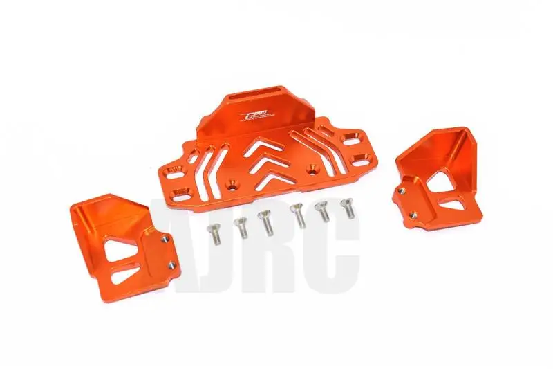 Axial AXI03007 SCX10 III Jeep Wrangler AXI03007, montaje de bater&iacute;a trasera de aleaci&oacute;n de aluminio AXI231008-5