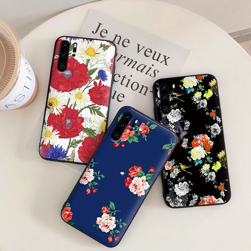 Для huawei Honor Note 10 вид 20 6A 7A 3 Гб оперативной памяти Pro 7X8X9X8 9 Lite цветы в стиле Ретро