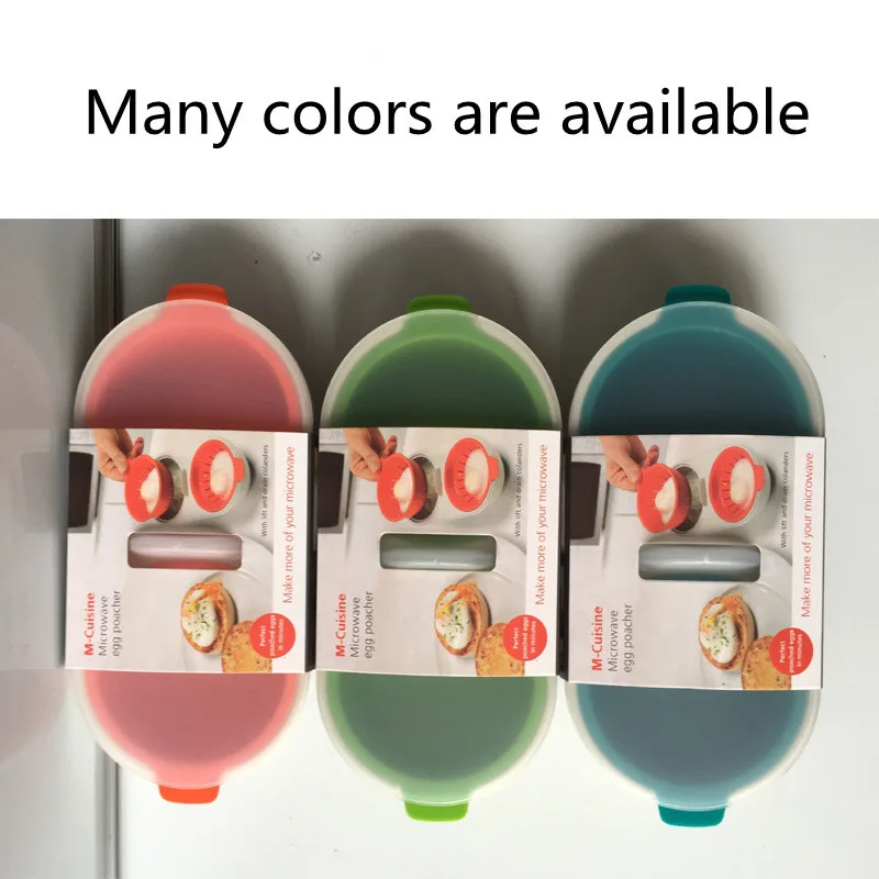 1 шт. двойная мини-плита для яиц креативная посуда микроволновая печь пароварки