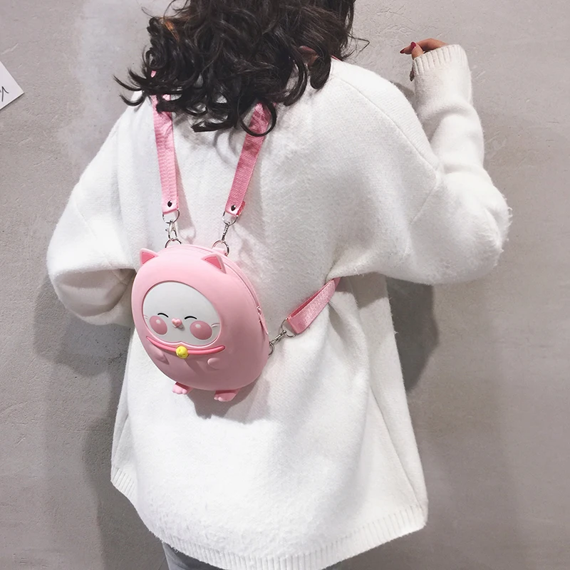 Большой Ёмкость рюкзаки Для женщин мягкая силиконовая сумка на плечо для