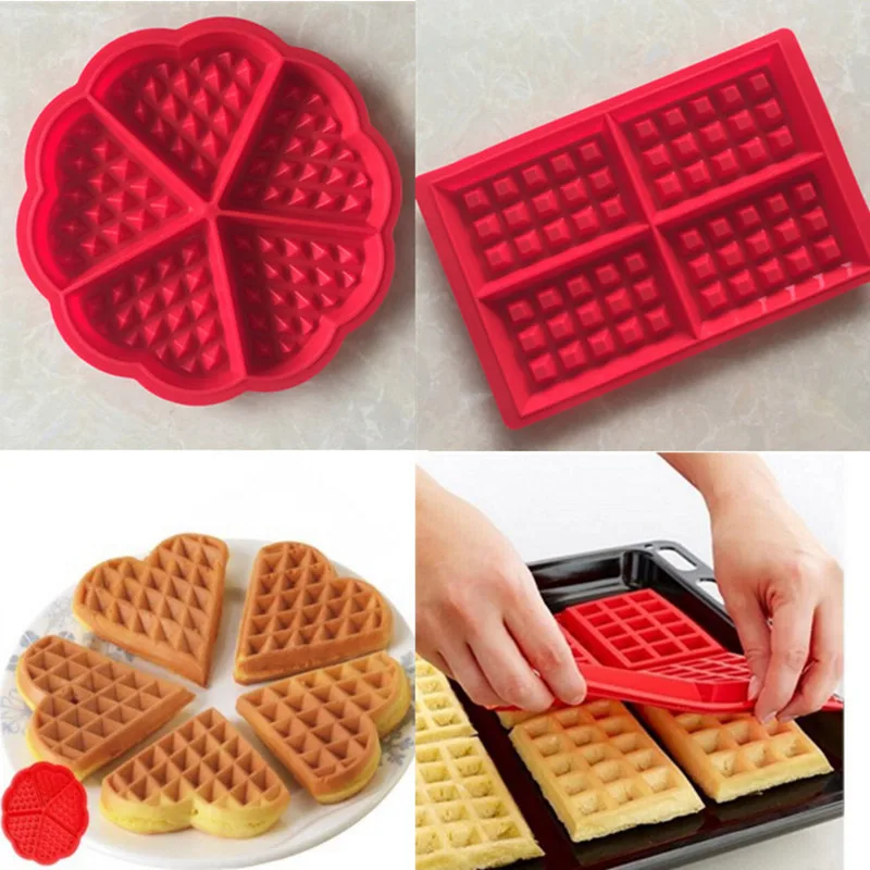 

12 Even Silicone Mold For Cake Pastry Baking Chocolate Candy Fondant Bakeware Waffle Dessert Mould DIY Decorating Tools