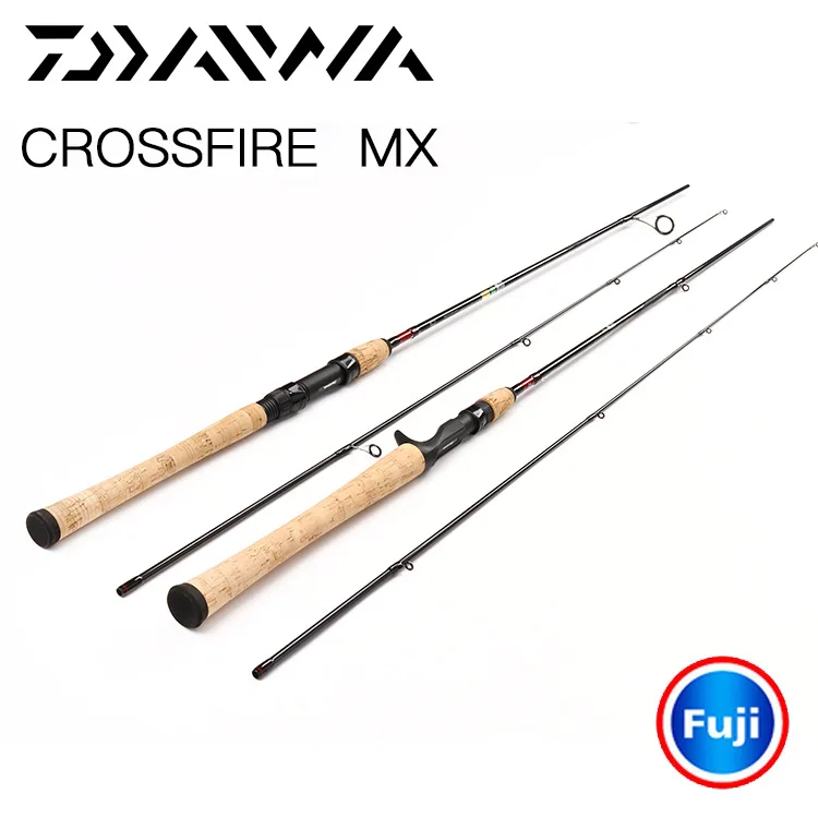 

Original DAIWA CROSSFIRE CFF MX FUJI Ring Spinning/Casting Fishing Rod Carbon Fishing lure rod UL/M/ML/MH 1.68/1.83/1.98/2.13m