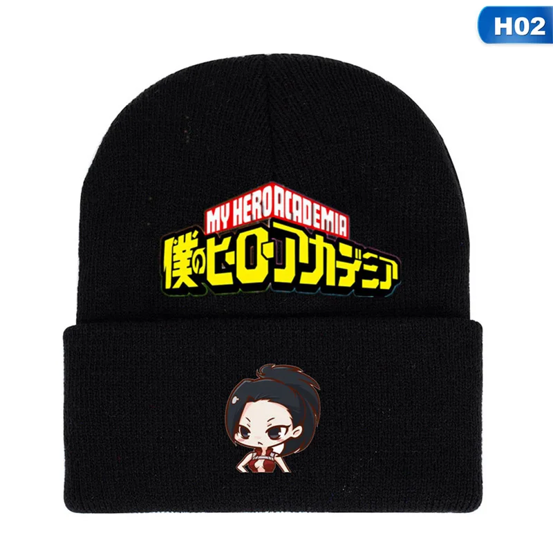

Anime My Hero Academia Autumn Winter Outdoor Warm Knit Hat Skullies Beanie Cap Cosplay Costume New
