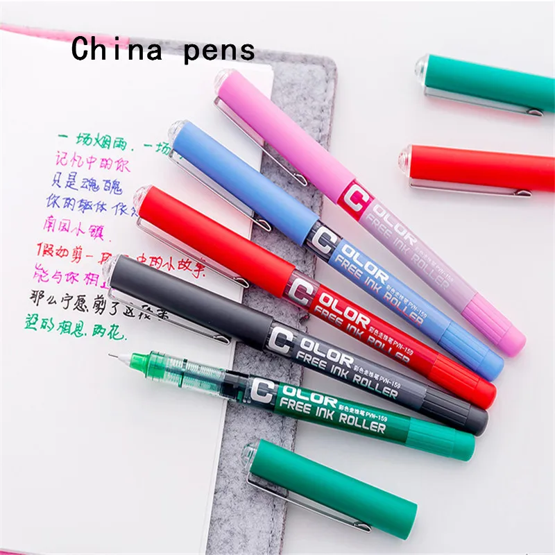 Высококачественная 159 многоцветная гелевая ручка большой емкости студент школа