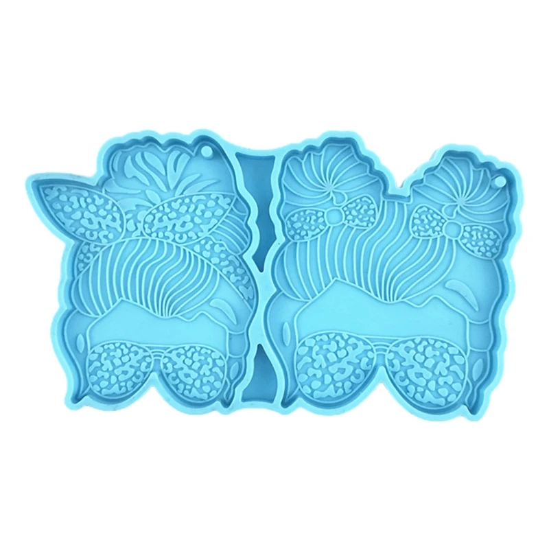 

Silicone Mold for DIY Keychain Necklace Charms Epoxy Resin Jewellery Making