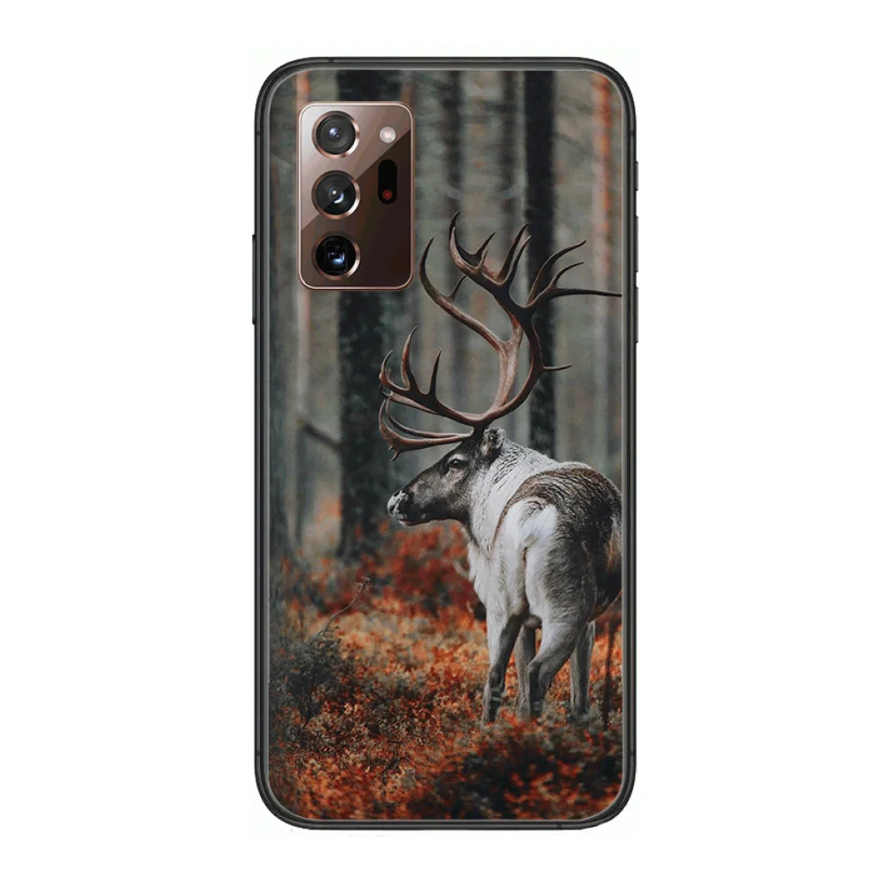 

Animal alaska bull Phone Case cover hull For SamSung note20 10 9 8 4 pro plus black prime soft bumper Transparent