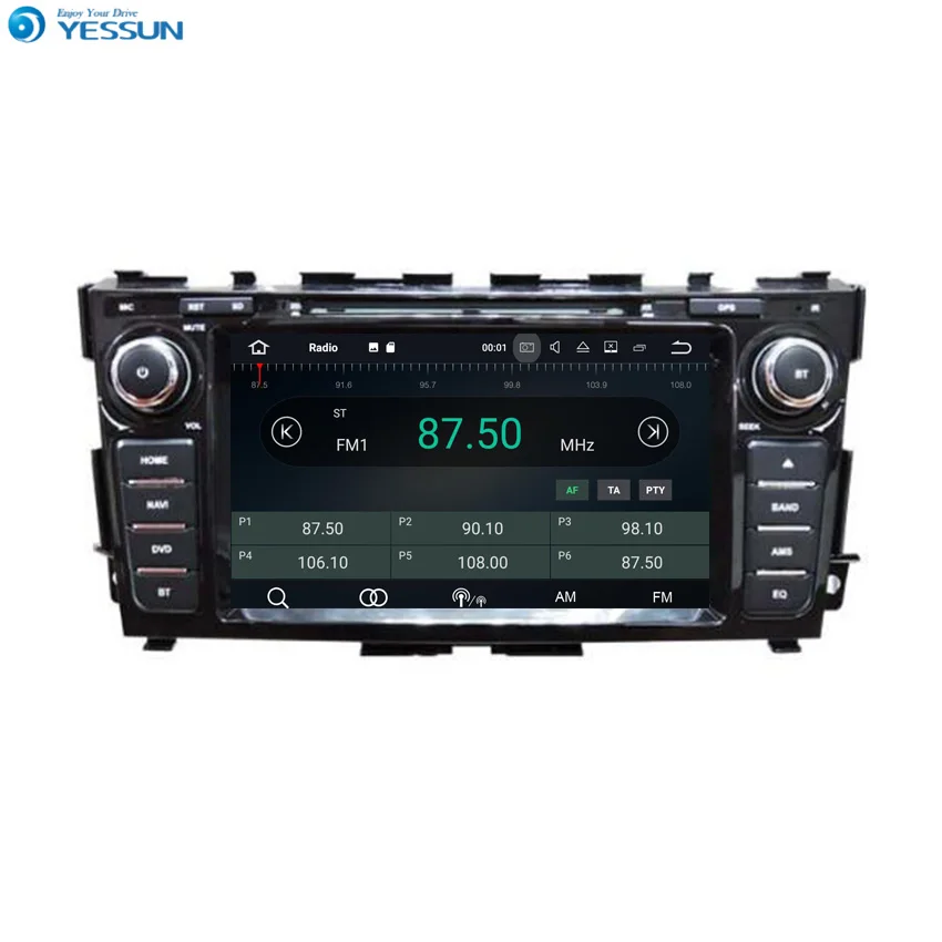 Автомобильный DVD плеер YESSUN для Nissan Teana/Altima 2013 ~ 2016 Android GPS навигация мультимедиа