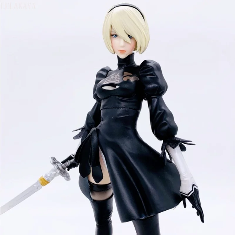 

Anime Game NieR: Automata 2b YoRHa No.2 Type B PVC Action Figure Cartoon Model Collectible Toys Doll lelakaya Dropshipping 30CM