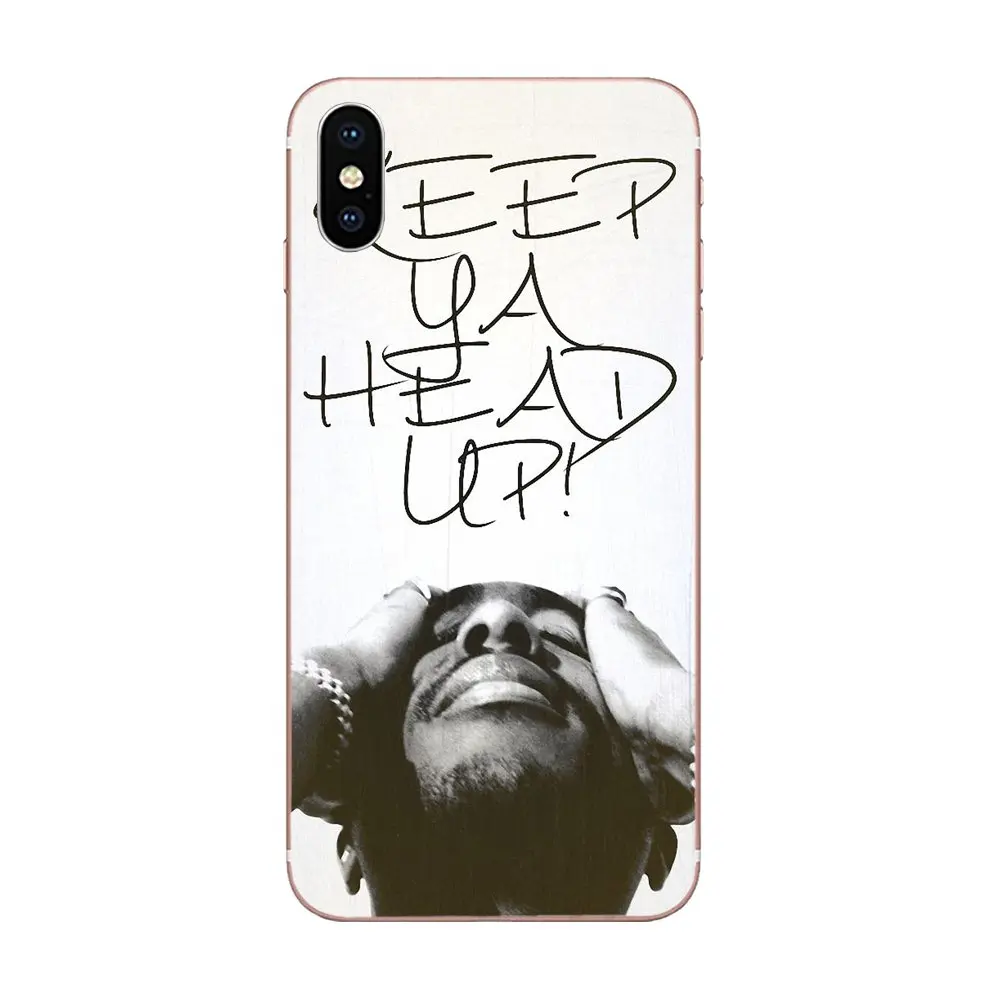 Для телефона с изображением Тупака Амару Шакура для задней панели чехол Защитный