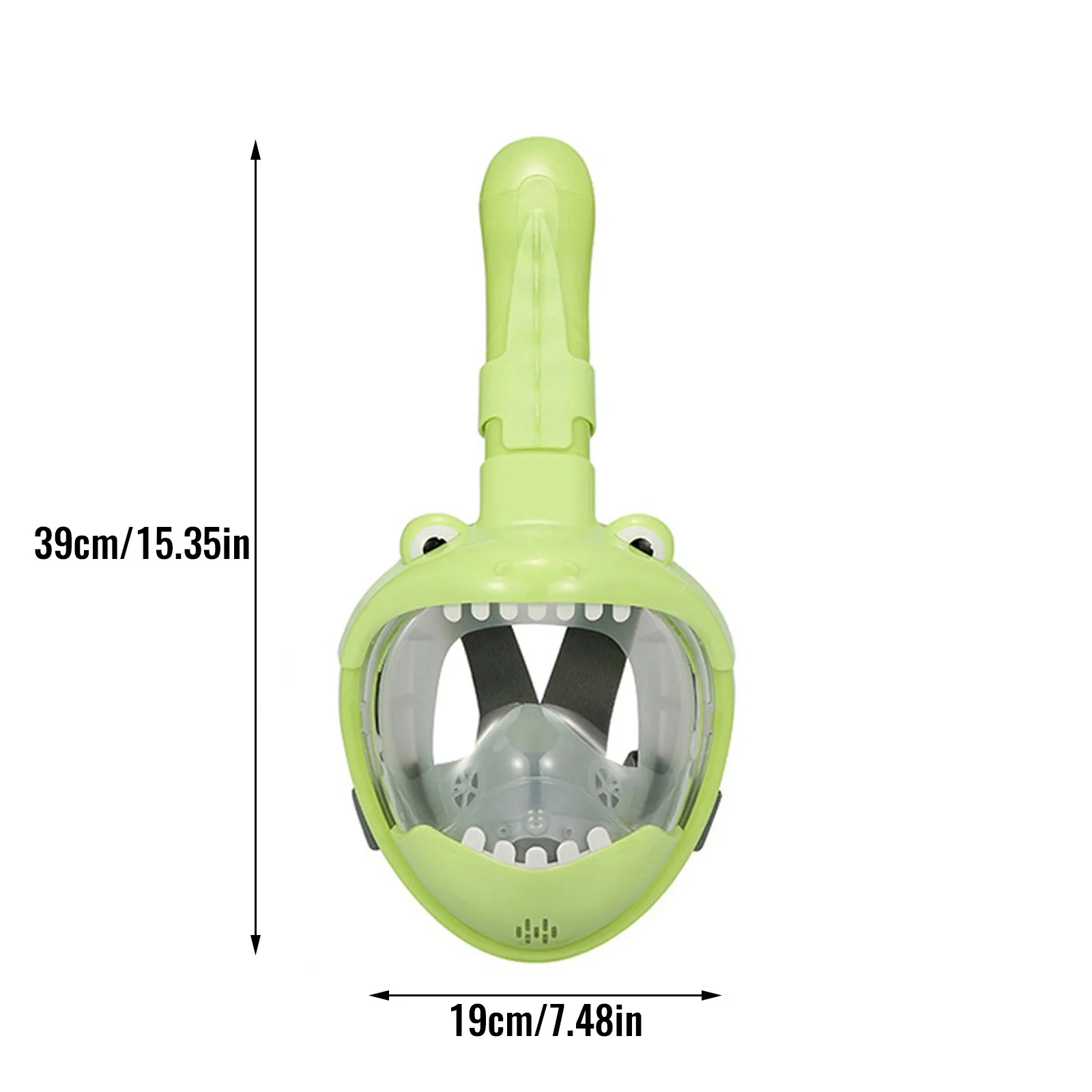 

Full Face Swimming Diving Mask Snorkeling Snorkel Set Silicone Diving Mask Snorkeling Respirator Masks Safe Waterproof For kid