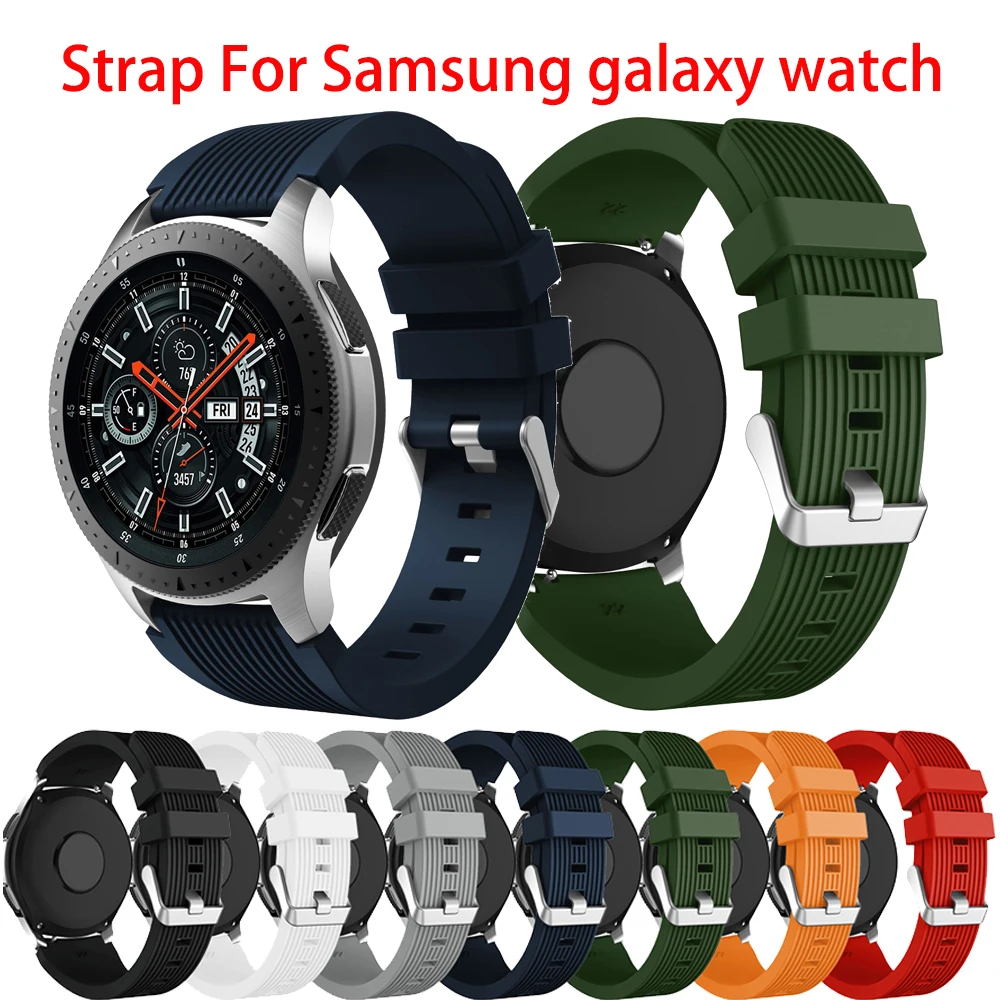 

Ремешок силиконовый для наручных часов Huawei watch GT, сменный спортивный браслет для мужчин и женщин, Samsung Gear S3, 22 мм