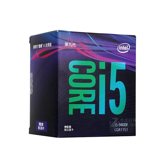 

(Intel) i5-9400F Core CPU processor for TUF B365M-PLUS GAMING motherboard LGA 1151