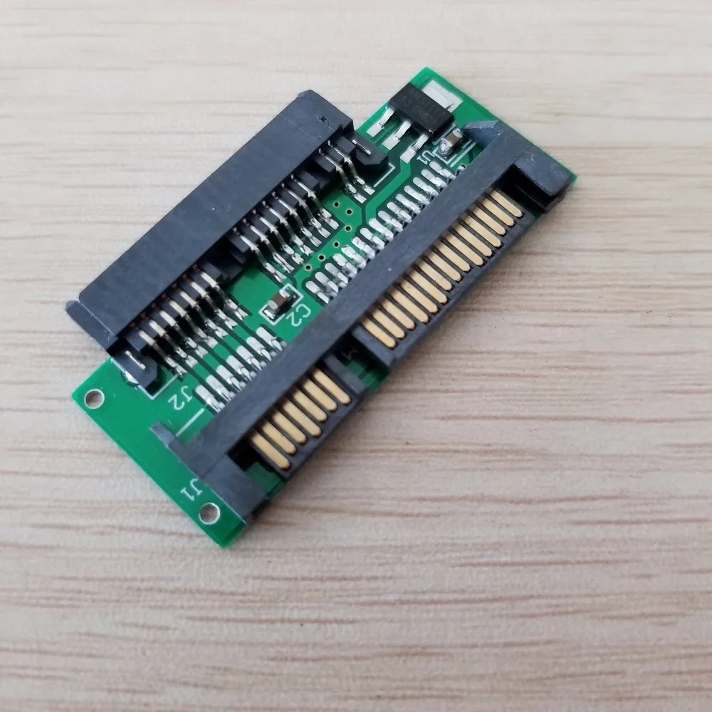 Адаптер 1 8 дюйма SSD Micro SATA 16Pin для жесткого диска 2 5 22Pin адаптер переходник карты HDD 3