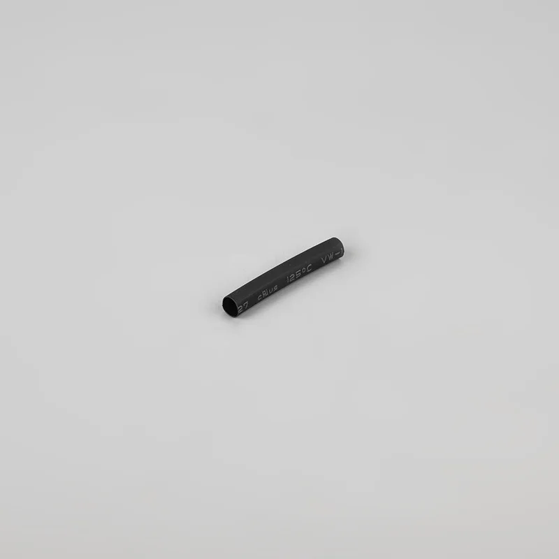 127 шт. термоусадочные трубки полиолефиновые для усадки проводов и кабелей черные