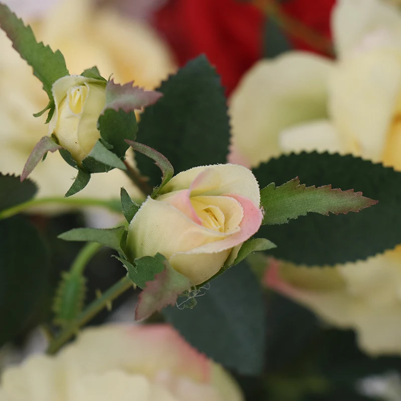 Роза искусственный цветок для свадьбы украшение дома вечная роза искусственное