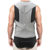 adjustable breathable orthopedic shoulder back spine posture corrector support belt walking sitting posture corrector belt men
