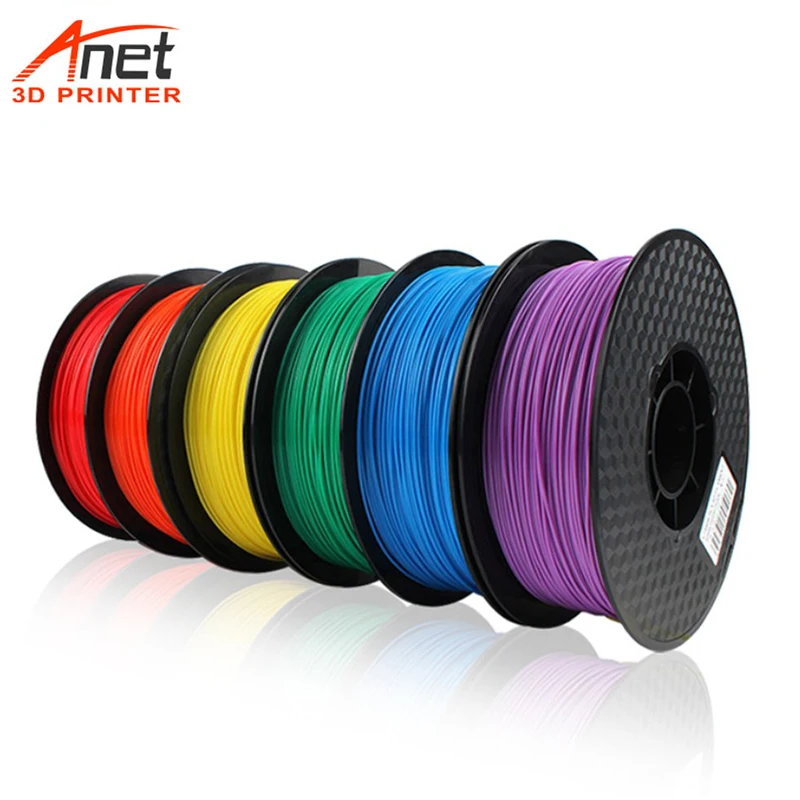 

Anet 4PCS Mixed Colors 1KG/PC 1.75MM PLA PLAPlus 3D Printer Filament DIY Material High Toughness Non-toxic