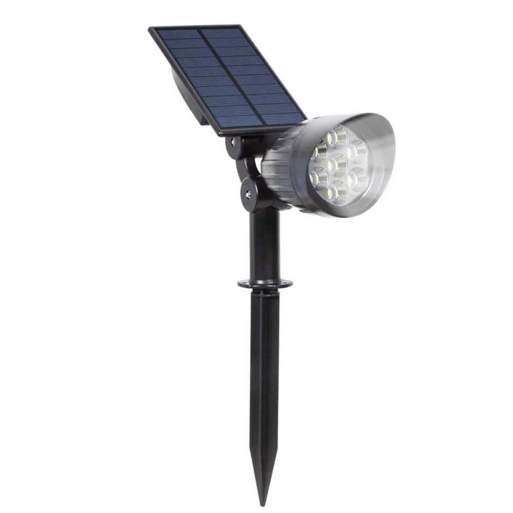 

3LED/7LED White Light Spotlight High Bright Outdoor Ground Waterproof Garden Light Inserted Land Solar Power LED Lawn Light