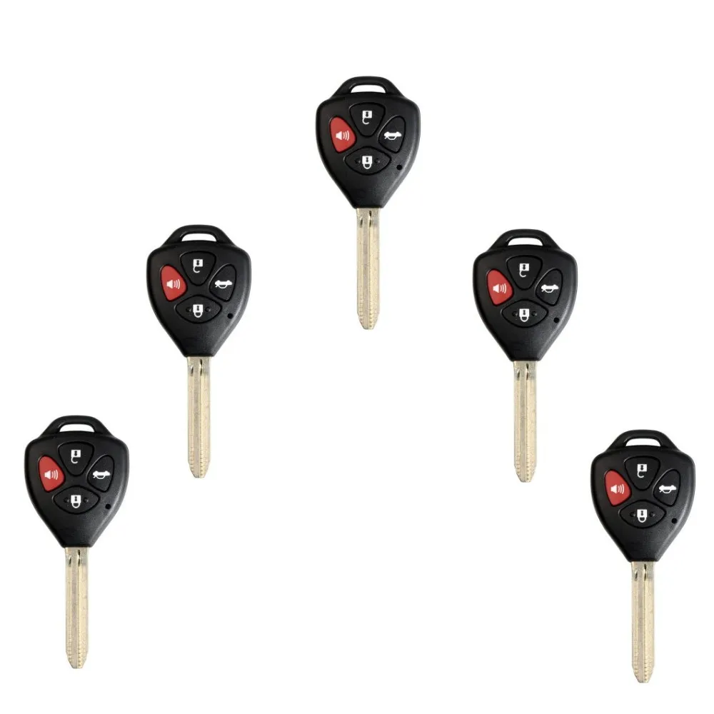 5 шт./лот английская версия Xhorse для T oyota Style VVDI2 Универсальный проводной пульт