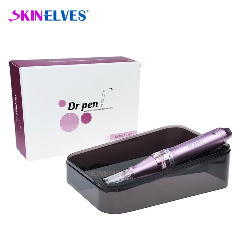 

Wired Dr Pen M7 With 2pcs Needles Derma Pen Professional For Face Dr.Pen Semi Permanente Makeup Meso Micro Needling Machine