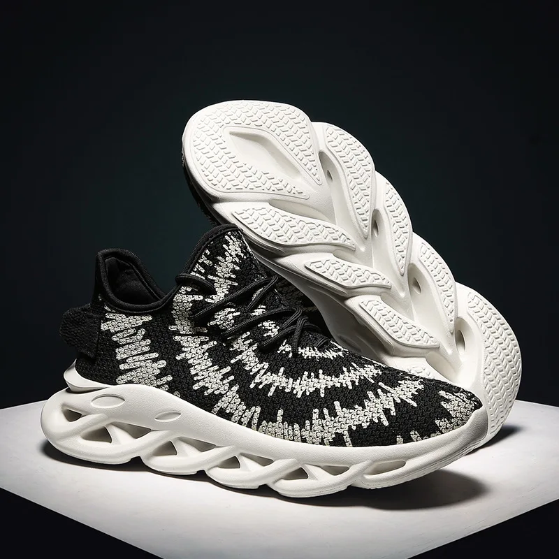 M- Autumn Breathable Mesh Men's Casual Lightweight Thick Foundation Increase Students Adult Outdoor Personality Shoes | Обувь