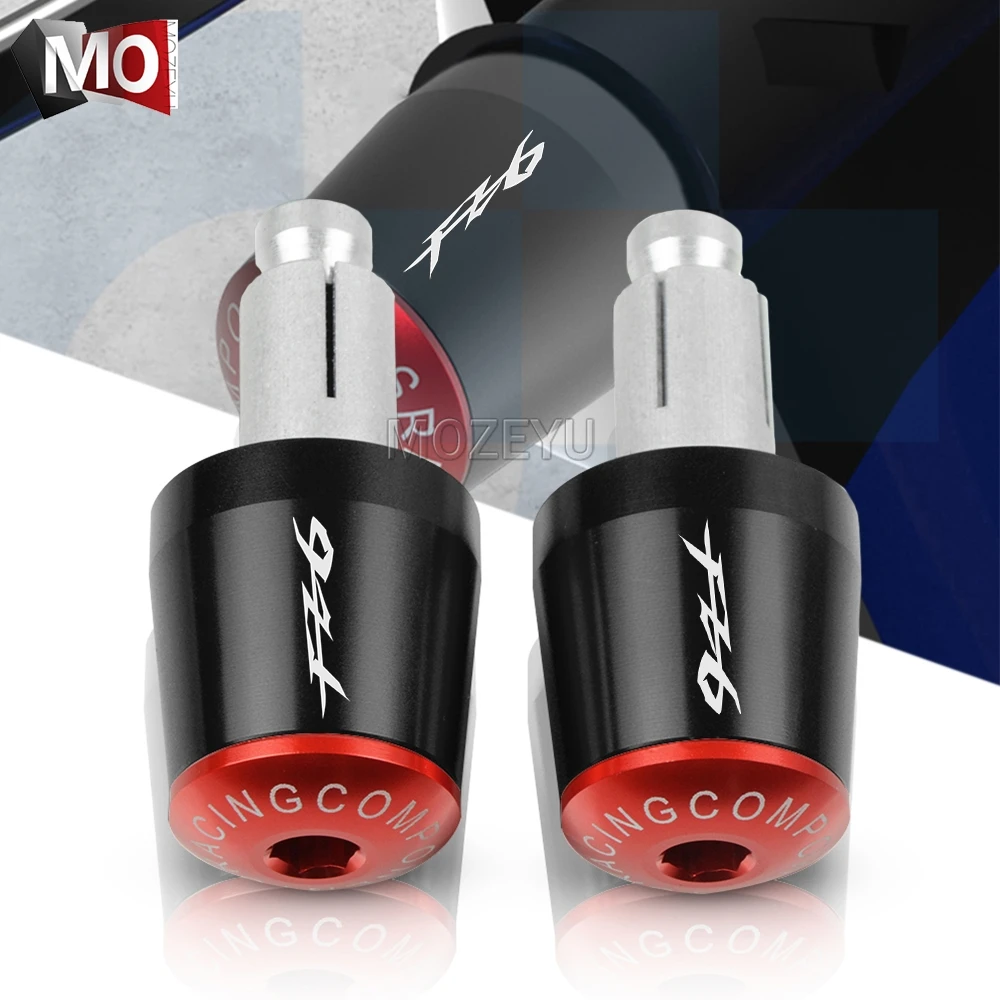 

22mm Motorcycle Handlebar Grips End Handle Bar Cap End Plug For YAMAHA FZ6 FAZER FAZER600 FZ6S FZ6N FZ6S2 FZ6R S2 SJ6S FZ600