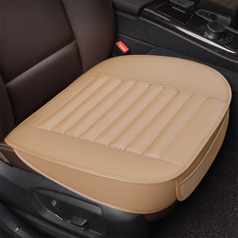 

Universal Car Seat Cover Breathable PU Leather Pad Mat For Auto Chair Cushion Car Front Seat Cover Four Seasons Anti Slip Mat