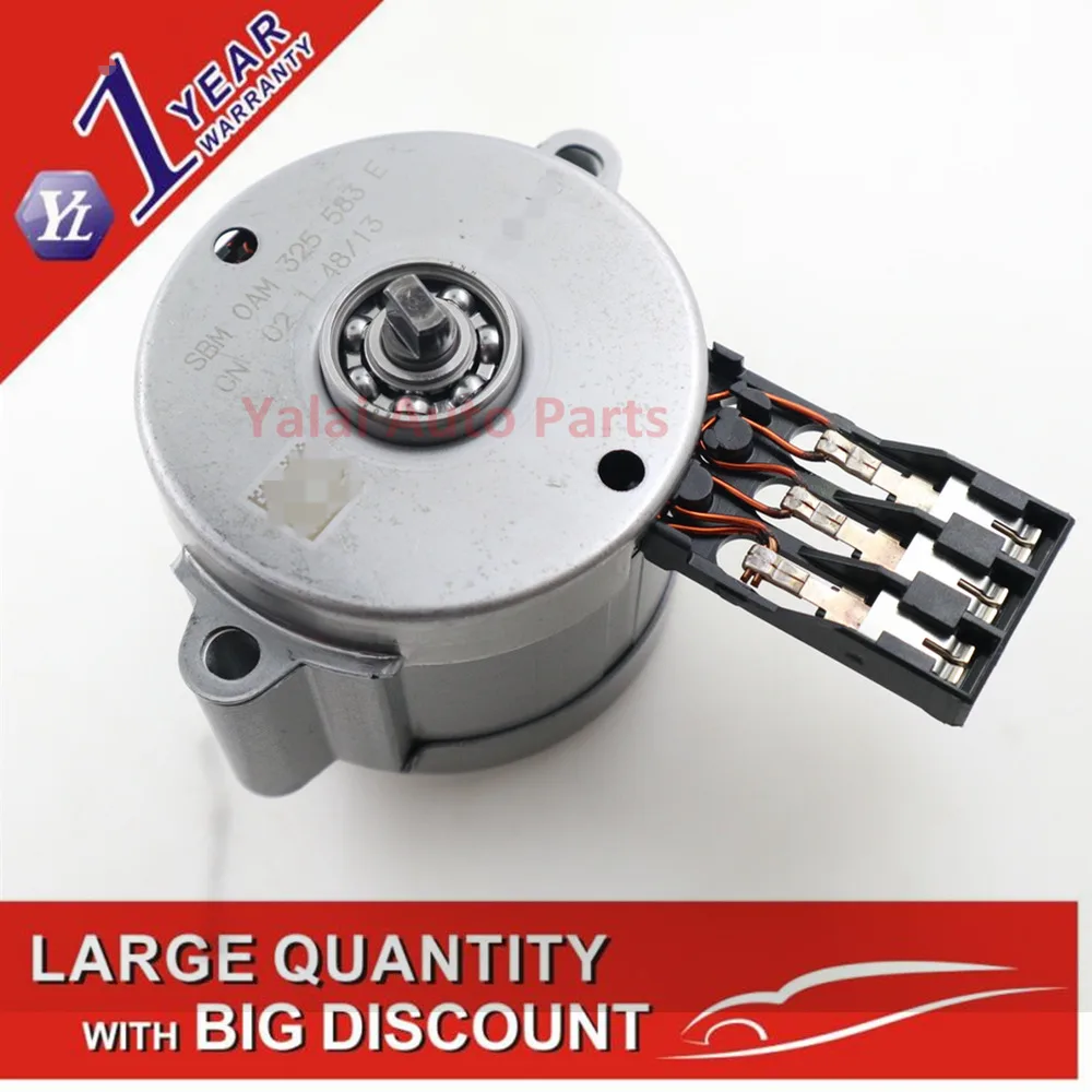 OEM 0AM DSG 7 скоростей DQ200 Трансмиссия шаговый двигатель 0AM325583E для V-W для Audi для Skoda для сиденья используется протестировано