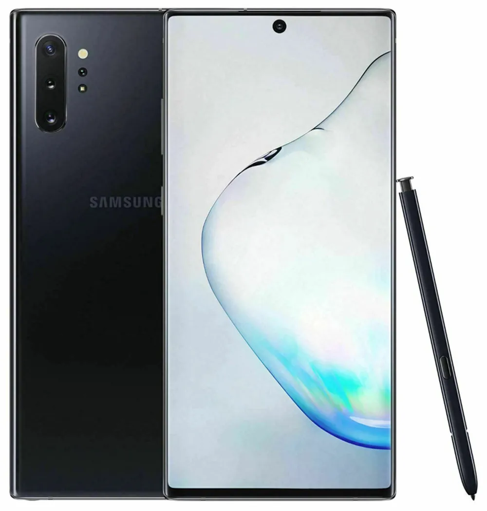 celular samsung galaxy note 10 plus smartphone note10 256gb rom 12gb ram octa core 6 8 snapdragon 855 mobile phone free global shipping