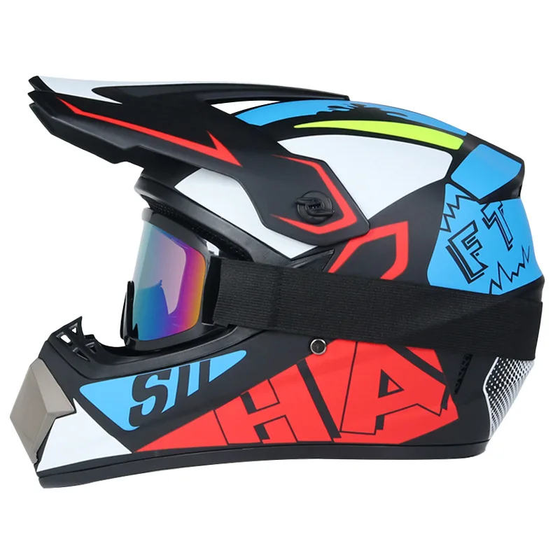 

Fashion Cool Seasons Motorcycle yue ye kui Electromobile Helmet Mountain Bike Full Face Helmets Male