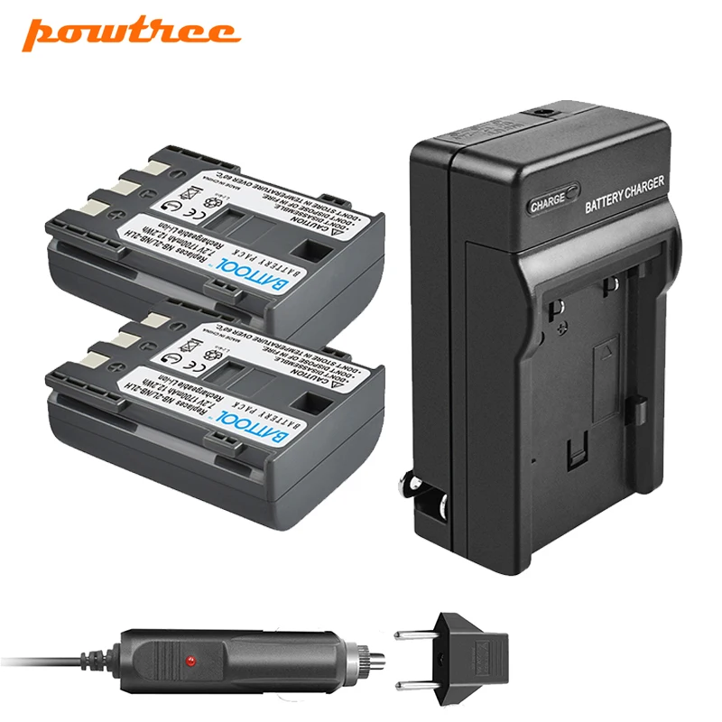 Аккумулятор и зарядное устройство Powtree для камеры 2 а/ч Φ EN EL3e EL3a ENEL3e Nikon D300S D300 D100 D200