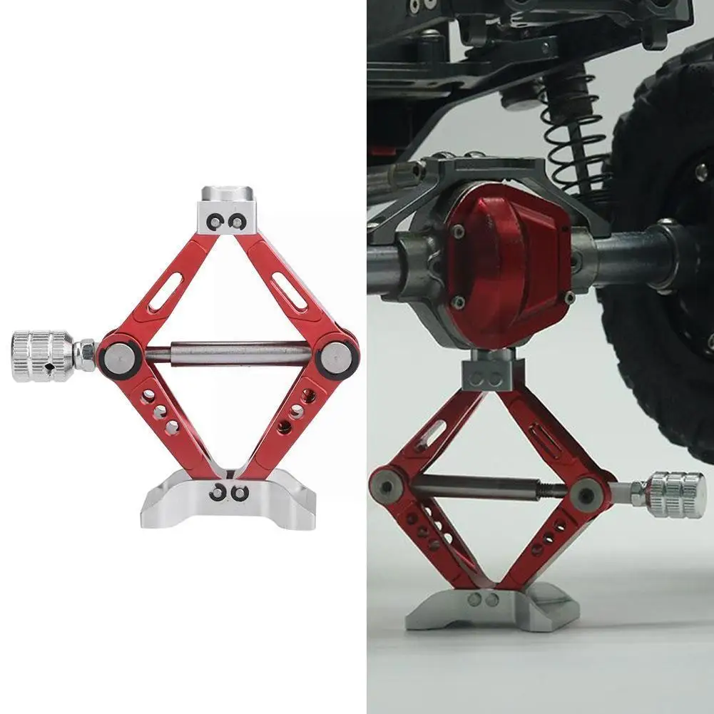

Металлический домкрат подъемный домкрат ремонтный инструмент для 1/10 Axial SCX10 RC 4WD D90 радиоуправляемая модель автомобиля аксессуары мини ножн...