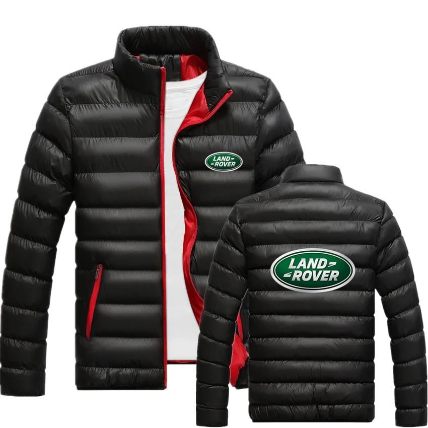

2021 Land Rover Car Logo Men's Fashion Jacket Zipper Comfortable Cotton Jacket Winter Snowy Day Warm Classic Style Men's Jacket