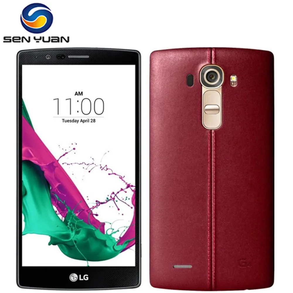 Оригинальный разблокированный LG G4 H815 H810 гекса Core Android 5 1 смартфон 3G B + 32 ГБ дюймов
