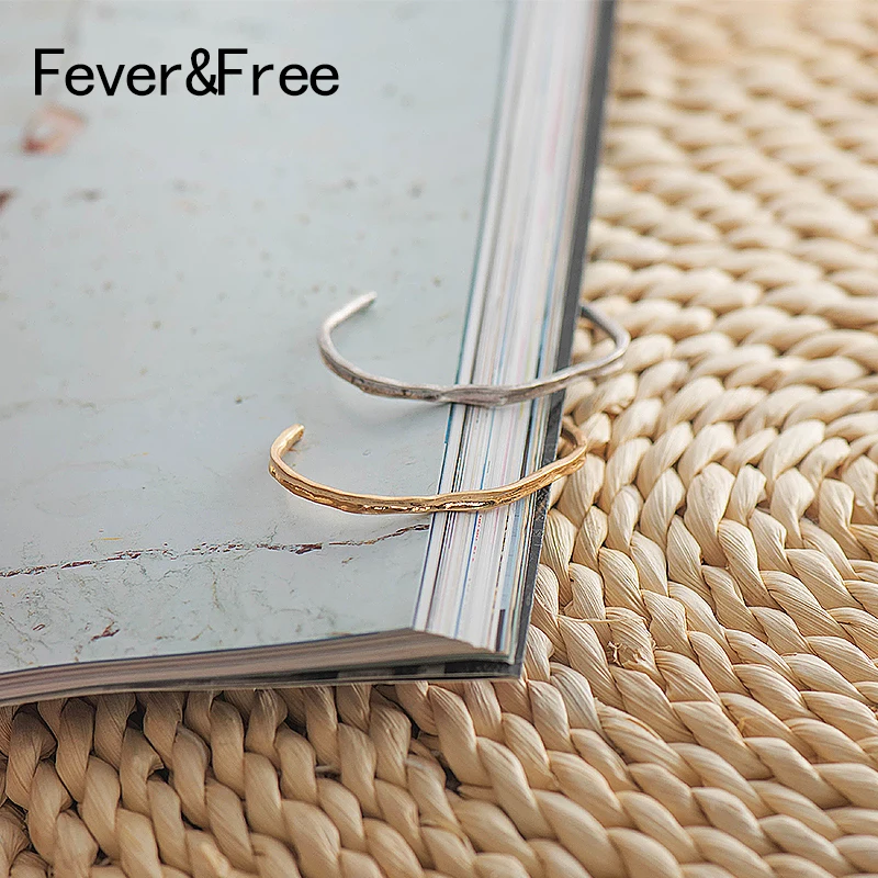Fever & Free открытые серебряные браслеты на запястье для женщин Ретро индийские