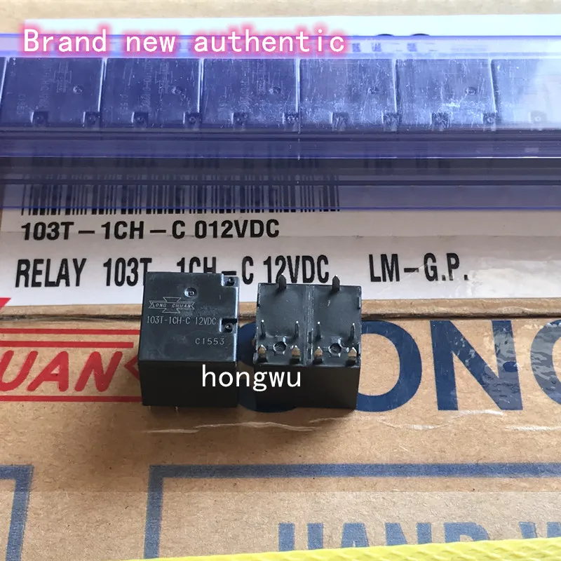100% оригинальный новый 1 шт./103T-1CH-C-12VDC реле 30A 10 контактов