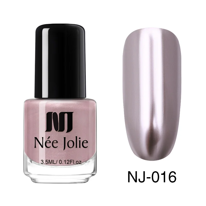 NJMR-016 NEE JOLIE 8 мл Лак для ногтей чистая серия лак для ногтей Блестящий зеркальный матовый эффект лак для ногтей 66 цветов - Цвет: NJMR-016