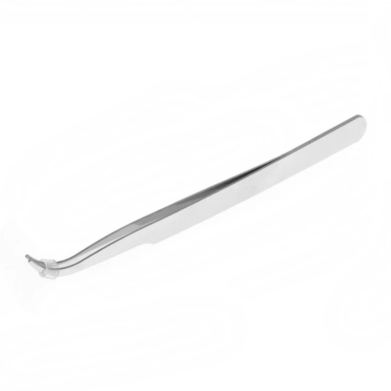 2 шт./лот Нержавеющая сталь пинцет изогнутый прямые ресницы Пинцет для ресниц