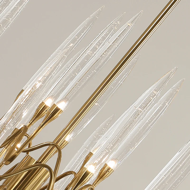 FSS современная люстра акриловый прозрачный абажур креативная гостиная спальня